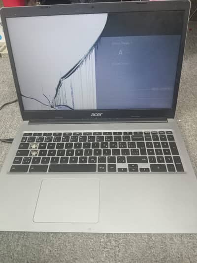Brocken laptop