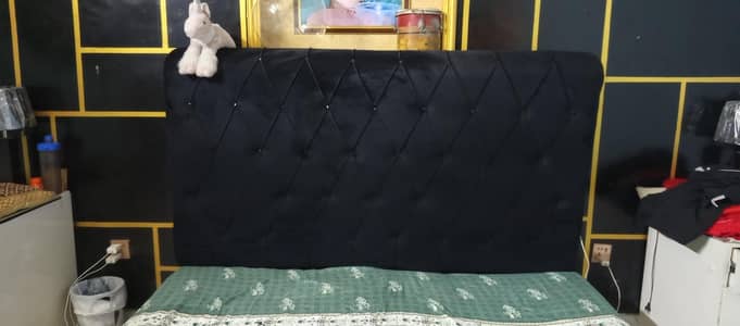 King size bed with Visachi Style Side Tables