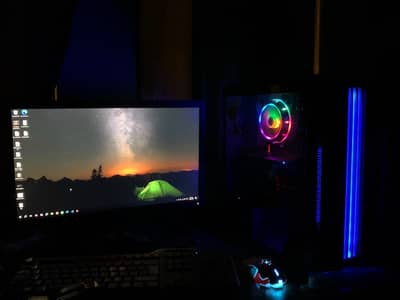 Gaming Pc with Monitor