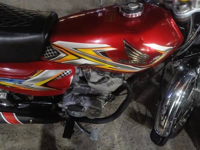 honda 125 modal 2025  new condition home use