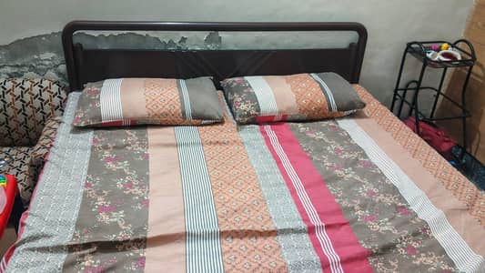 pure wood bed