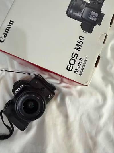 Canon EOS M50 Mark II mirrorless camera