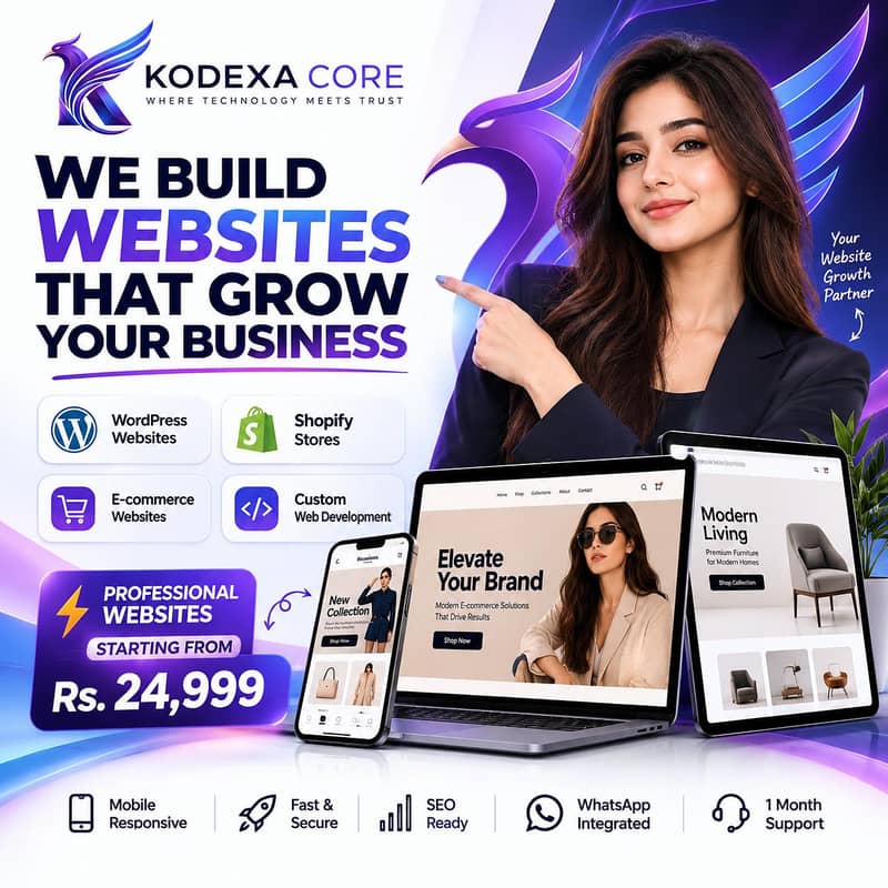 Website Development, Ecommerce Online Store, WordPress Shopify Expert 1
