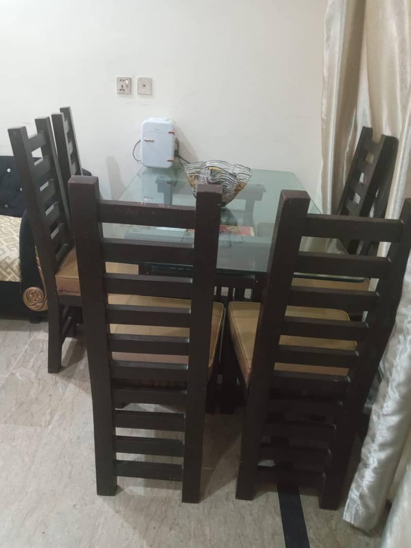 wooden dining table 2