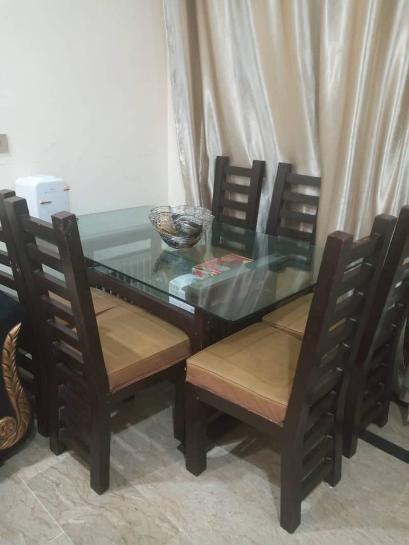wooden dining table 5