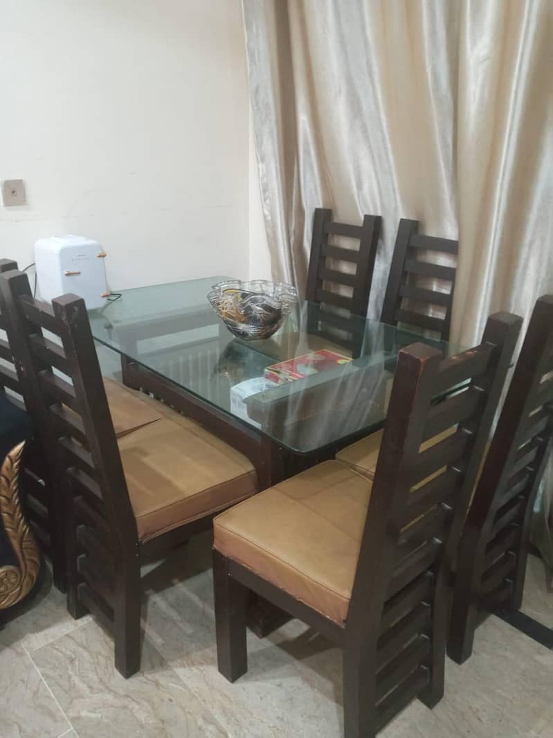 wooden dining table 7