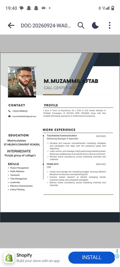 Any Domestic or other job