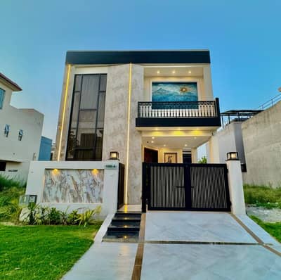 One Of Most Luxurios 5 Marla Fully Furnished House Available For Rent IN Dha Phase 9 Town