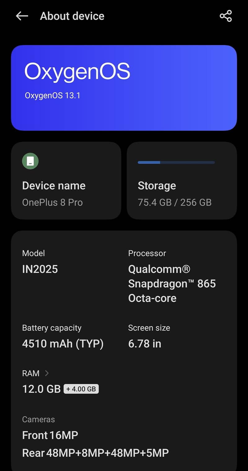 One Plus 8 Pro 6