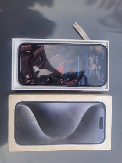 Iphone 15 Pro 256gb PTA Approved With Box