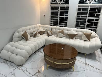 Sofa set with table for sale (03257523907 WhatsApp only)