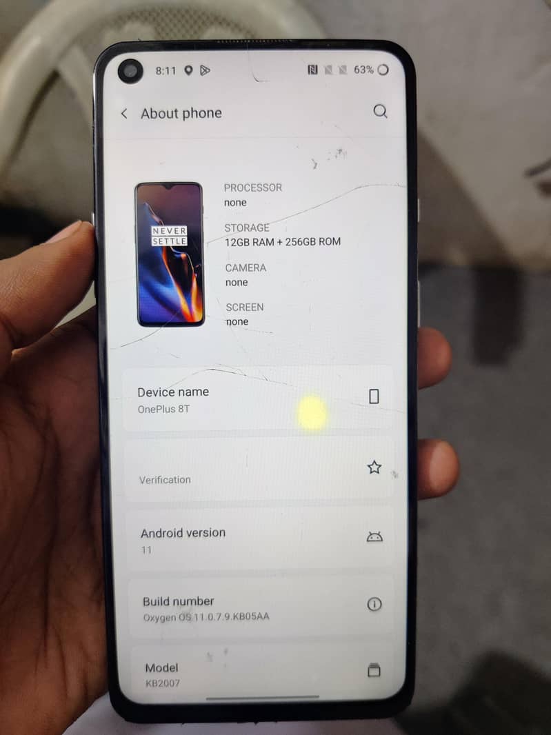 One Plus 8T 0