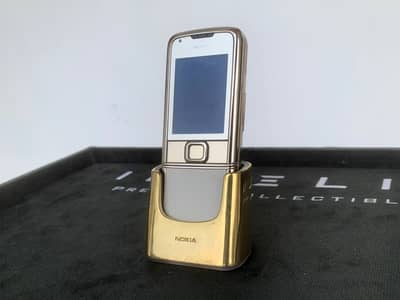 Nokia 8800 Gold Arte Pre-Owned with Charging Dock and Charger