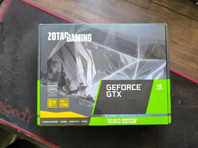 ZOTAC Gaming GTX 1660 Super 6GB GDDR6 Twin Fan (With Box & Packings)