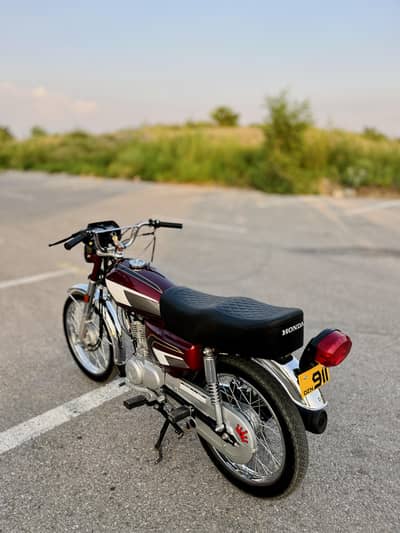 Honda CG-125 Red Colour Brand New for sale