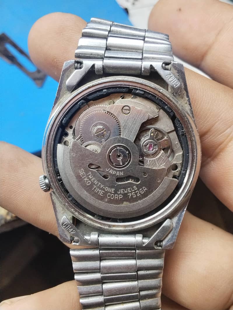 seiko original automatic watchd 2