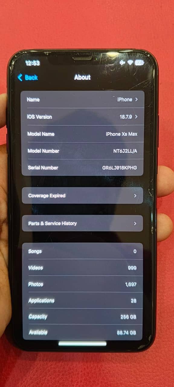 Apple iPhone XS Max 5