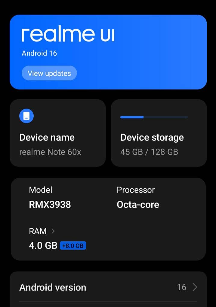 Realme Note 60x 2