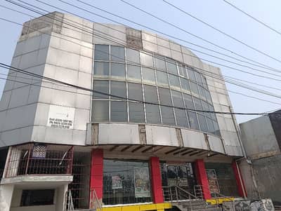 10 Marla Ground Floor Of Corner Plaza Near Akbari Store Lake Road Jain Mander Old Anarkali
