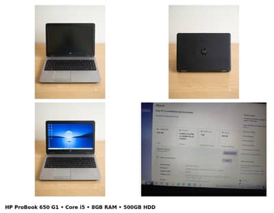 HP ProBook 650 G1 Core i5 4th Gen | 8GB RAM | 500GB HDD