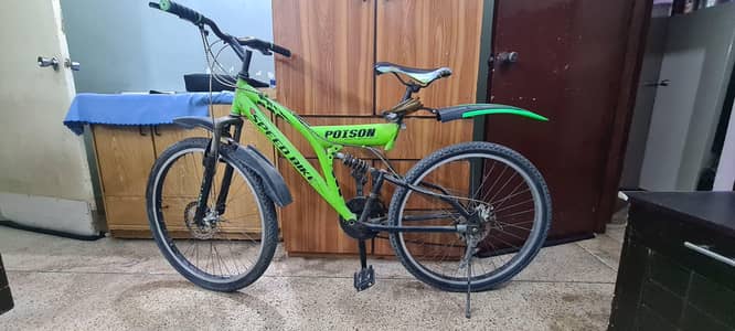 Imported Sports Cycle Full Size 20 inch/48 cm +Shock Absorber & Gears