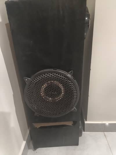 Woofer and amp