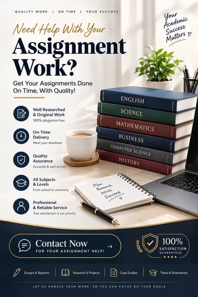 Professional Assignment Writing & Academic Support Services