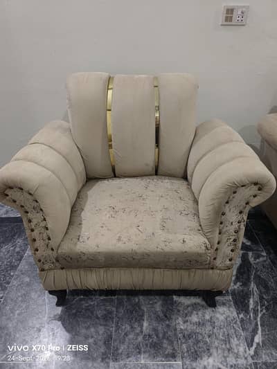 New 5 seater sofa set argent sale 03241178260