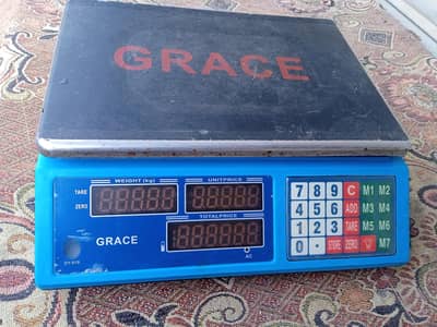electric scale machine 34KG new condition