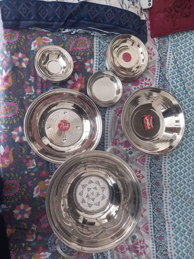 stainless steel pots 27 pieces