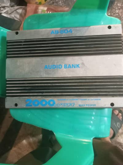 audio bank amplifier 2000w ha bilkul ok ha