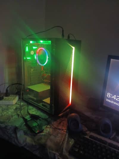 Complete i5 Gaming & Office PC Setup – RGB Casing + Monitor