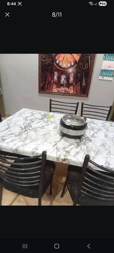 6 seater dining