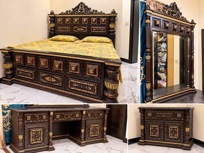 Wodden bed