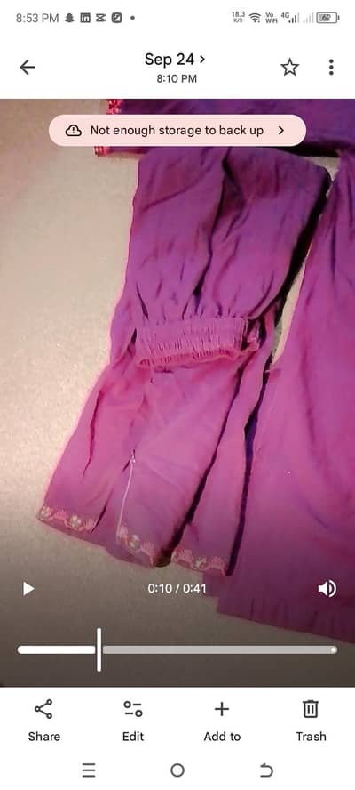Ethnc khaddar karhai suit