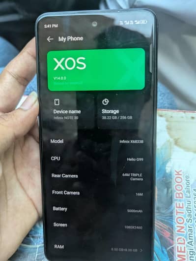 Infinix Note 30