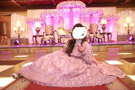 bridal pink shade type full maxi