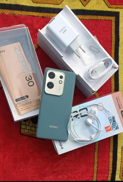 Infinix Zero 30 PTA approved 16/256 Memory contact WhatsApp