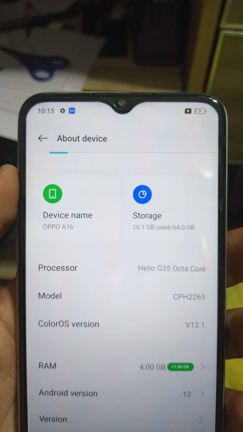 OPPO A16 4