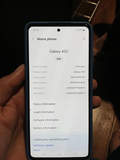 Samsung Mobile A52