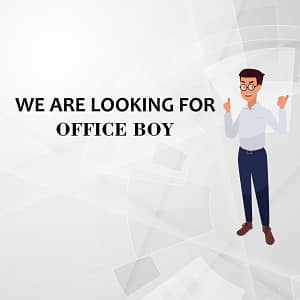 Hiring Office Boy!