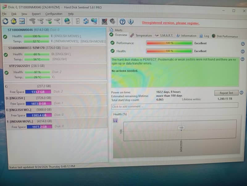 harddisk 10 TB 0