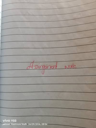 Assignment writing