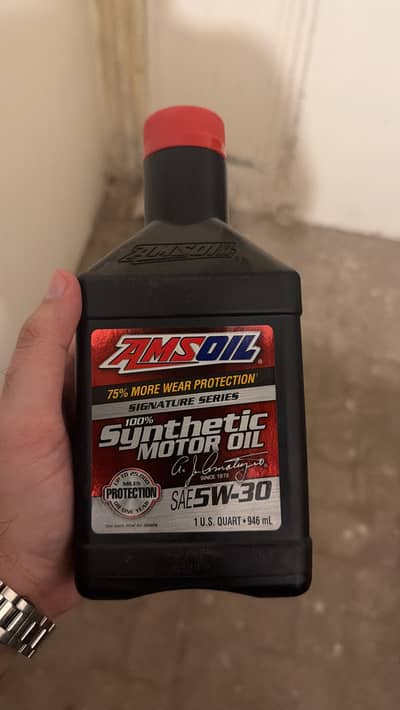 AMS and Mobil 1 engine Oil