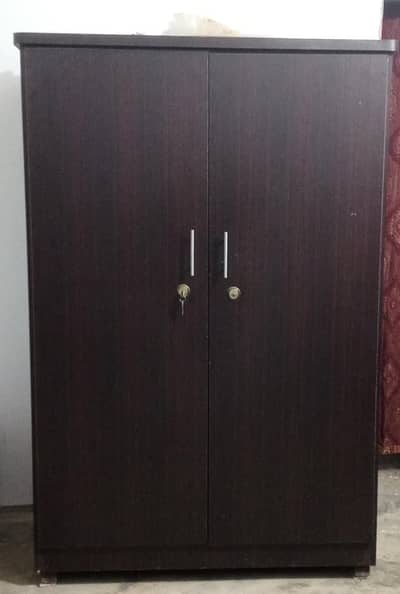 full strong wood wardrobe