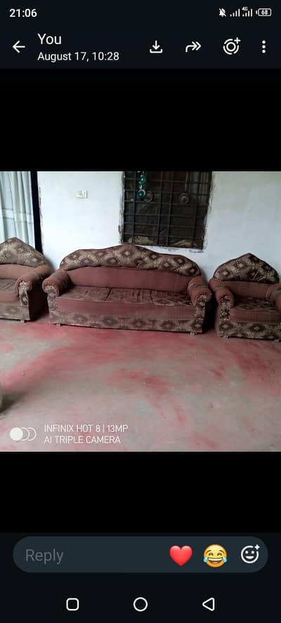 foam waly sofy 5sit sofa