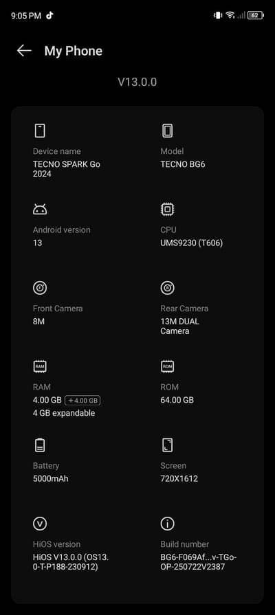 Tecno Spark Go 2024