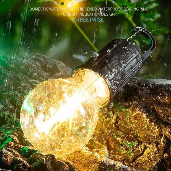Rechargeable Hanging LED Camping Light – 3 Modes Portable Emergency Lantern