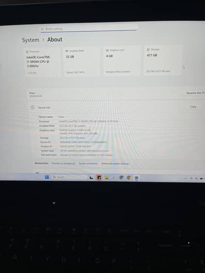 Lenovo Thinkpad P53 - 32GB RAM
