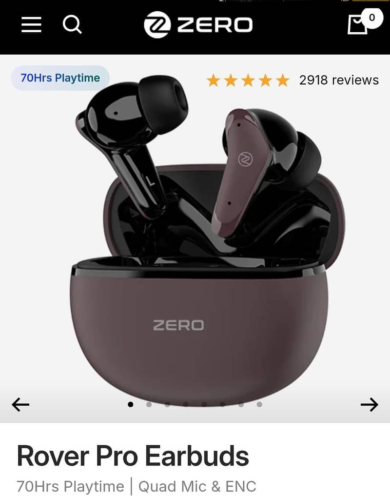 NEW BOX PACK ZERO ROVER PRO 0